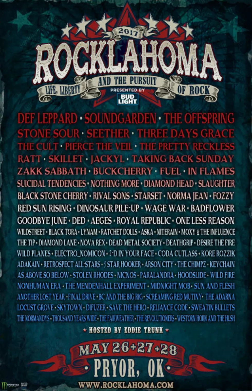 Win a Pair of Free Tickets to Rocklahoma 2017!