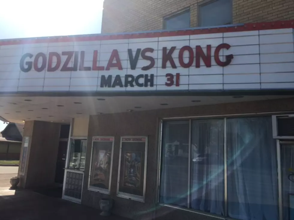 Godzilla Vs Kong is Showing at the Vaska Theater in Lawton!