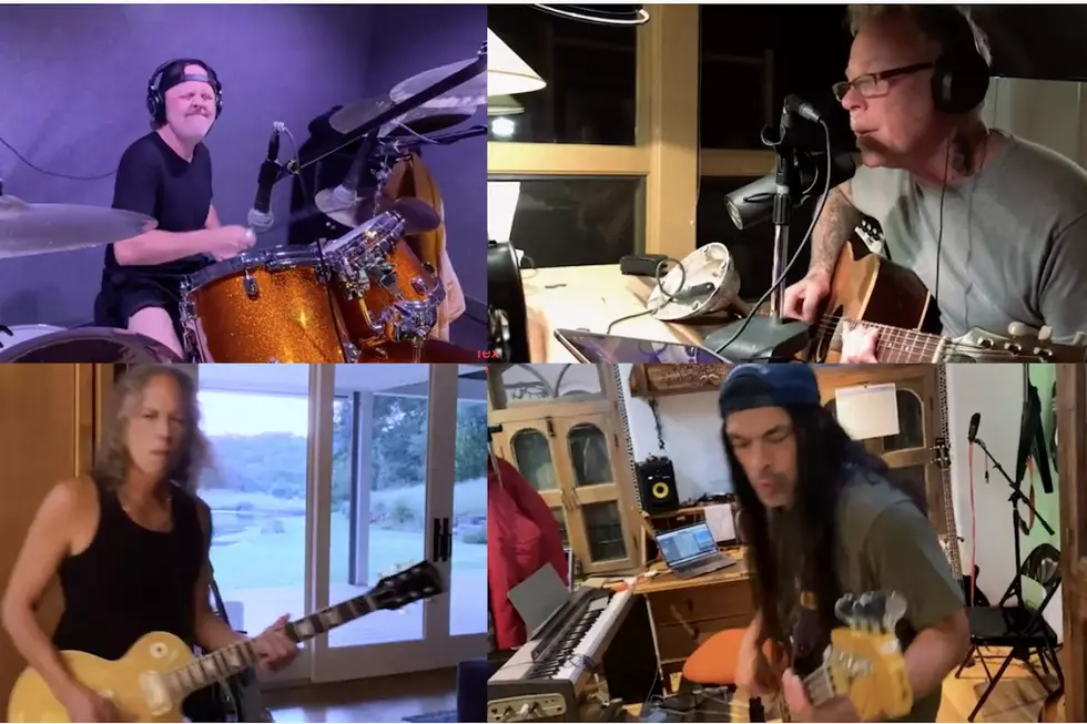 Metallica Perform New Version of ‘Blackened’ From Their Homes