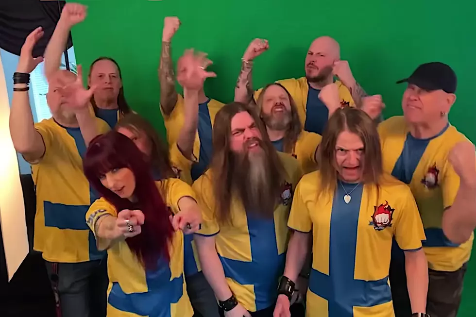 Members of Soilwork, King Diamond + More Write New Song for Swedish Soccer Team