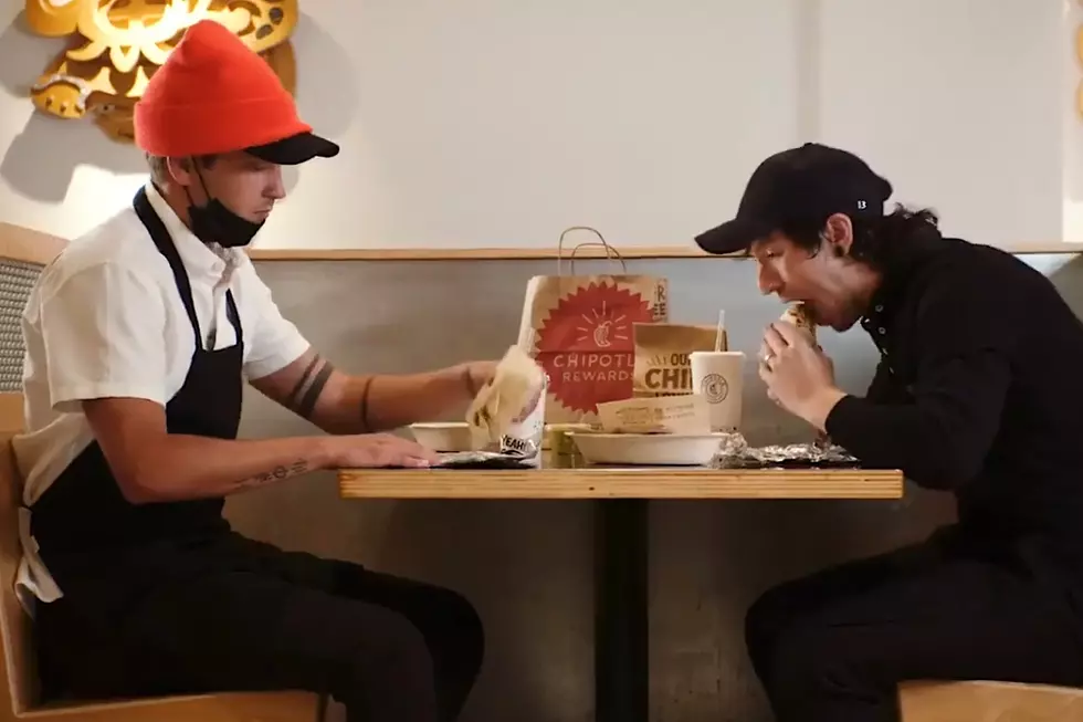 Twenty One Pilots Make Their Own Chipotle Burrito, Literally